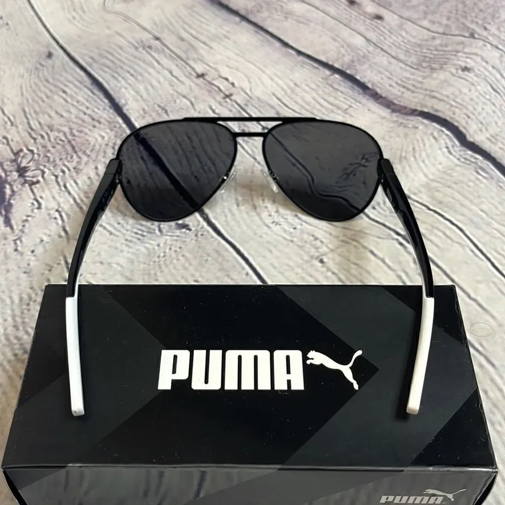 Puma Men's PU0220S 60mm Sunglasses